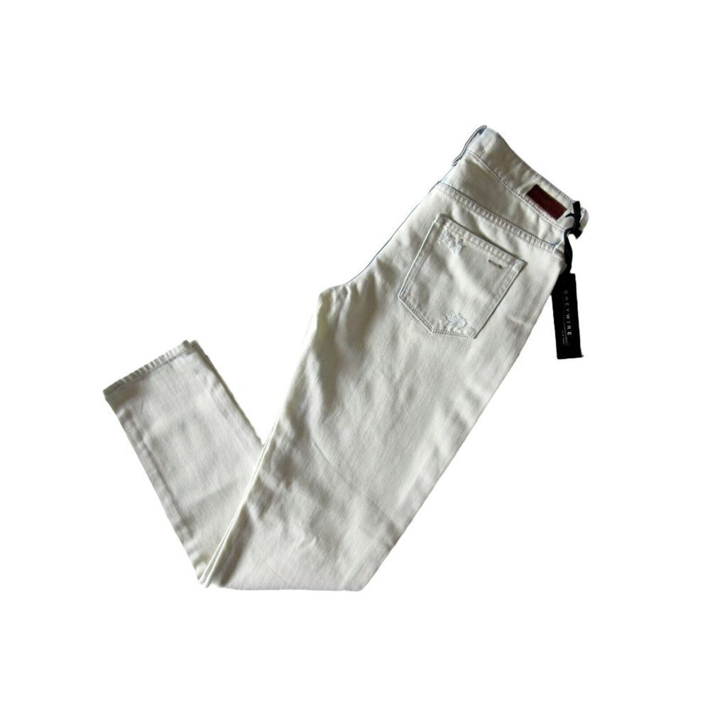 NWT Greywire Hollis in Robin Light Wash Destroyed Slouchy Boyfriend Jean 24 $132